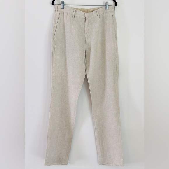 Cubavera Other - Cubavera Delave 100% Linen Pants Color Natural Linen Color 32 X 32 Casual Formal